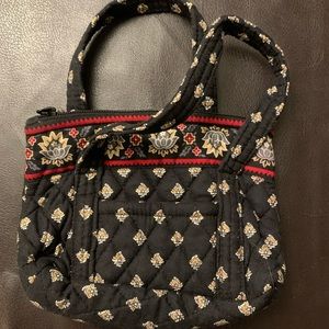 Vera Bradley Classic Black Mini Purse (Fall 2002)